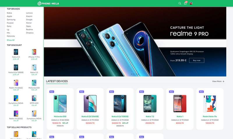Phone Mela - Phone Mela is Ecommerce website, In this website we can find smartphone by search, filter any attributes, also added mobile your wishlist, cart and buy Phone Mela - Phone Mela is Ecommerce website, In this website we can find smartphone by search, filter any attributes, also added mobile your wishlist, cart and buy
